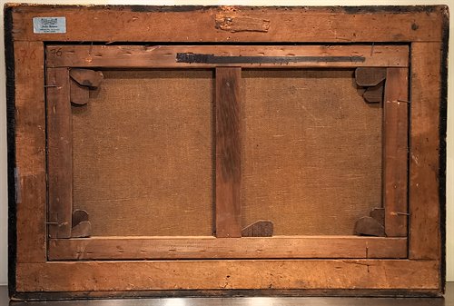 Paesaggio arcadico con Adorazione dei Magi